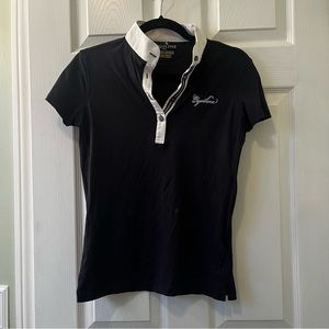Equiline Show Shirt Navy Blue